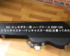 KC エレキギター用 ハードケース EGF-120 (ストラトキャスター/テレキャスター対応)を買ってみた！