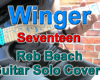 WingerのSeventeenのギターソロ(Reb Beach)を弾いてみた！