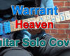 WarrantのHeavenのギターソロを弾いてみた！